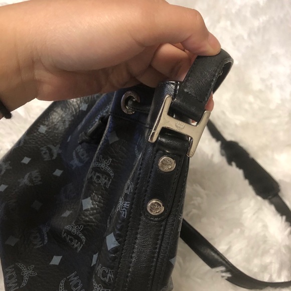 Authentic MCM Drawstring Bucket Bag - Picture 14 of 16